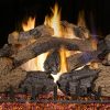 Real Fyre Charred Rugged Split Oak Gas Logs - Vented - Image 3