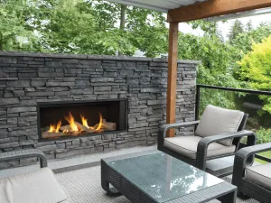 Valor L1 Outdoor Linear Gas Fireplace
