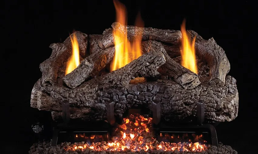 Real Fyre Charred Series Gas Logs - Vent-Free - Image 2