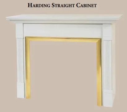 Mount Vernon Wood Fireplace Mantel Cabinets - Image 3