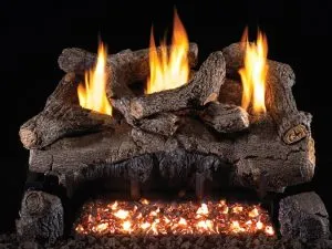 Real Fyre Evening Fyre Series Gas Logs - Vent-Free