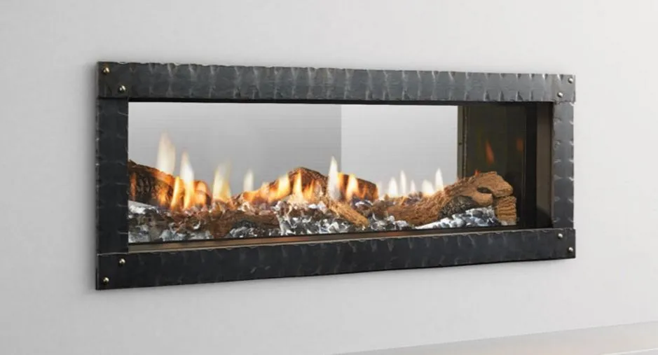 Heat n Glo Mezzo See-Thru Linear Gas Fireplace