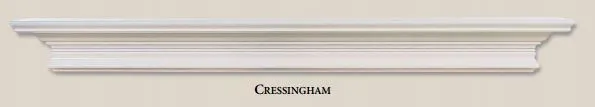 Mount Vernon Mantel - Hardwood Shelves - Image 2