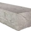 MagraHearth Chiseled Stone Mantel - Grey - Image 4