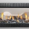 Heat n Glo Mezzo See-Thru Linear Gas Fireplace - Image 2