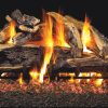 Real Fyre Charred Rugged Split Oak Gas Logs - Vented - Image 2