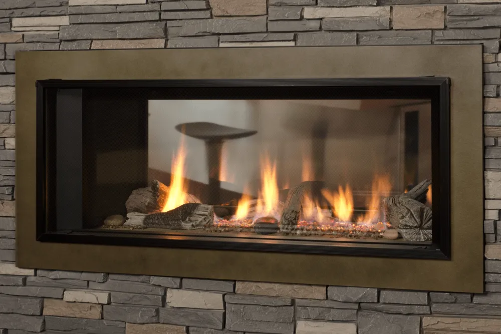 Valor L1 2-sided Linear Gas Fireplace - Image 3