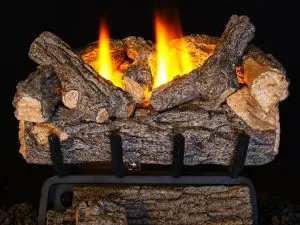 Real Fyre Valley Oak Gas Logs - Vent-Free