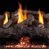 Real Fyre Charred Rugged Split Oak Gas Logs - Vented - Image 8