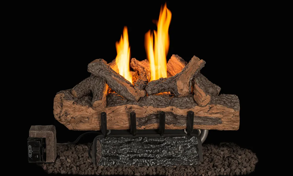 Real Fyre Valley Oak Gas Logs - Vent-Free - Image 2