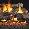 Real Fyre Charred Rugged Split Oak Gas Logs - Vented - Image 5