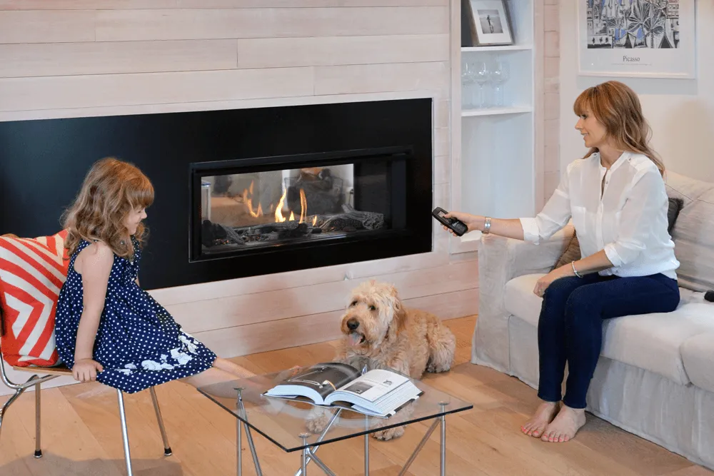 Valor L1 2-sided Linear Gas Fireplace