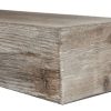 MagraHearth Natural Wood Mantel - Silver - Image 4