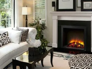 SimpliFire Built-In Electric Fireplace