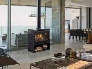 Heat & Glo Supreme Freestanding Indoor Gas Fireplace