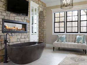 Heat & Glo Mezzo See-Through Gas Fireplace