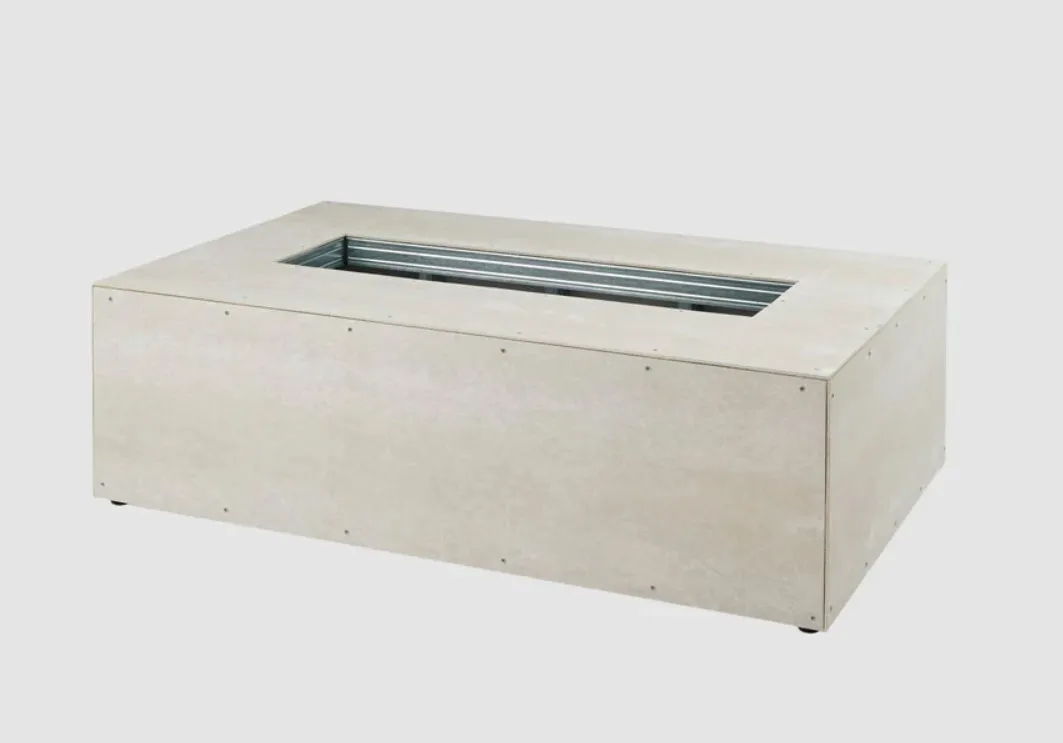 Ready to Finish Linear Gas Fire Pit Kit