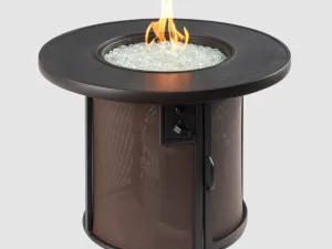 Stonefire Round Gas Fire Pit Table