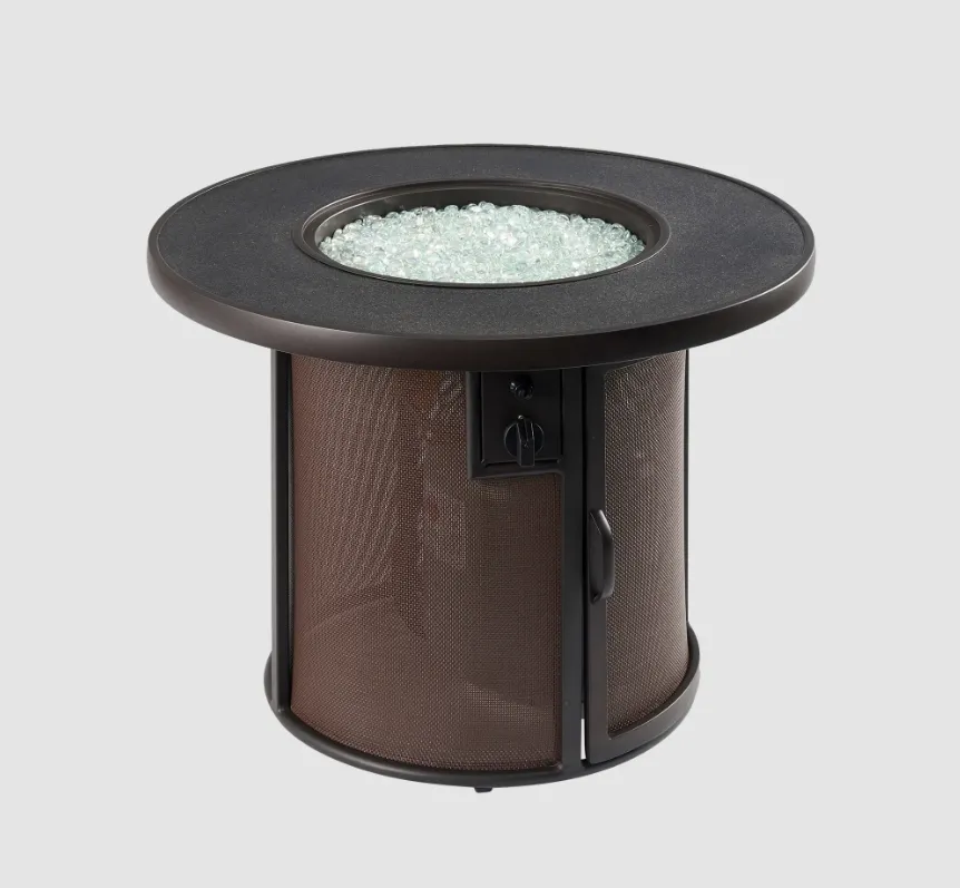 Stonefire Round Gas Fire Pit Table - Image 3