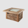 Sierra Square Gas Fire Pit Table - Image 3