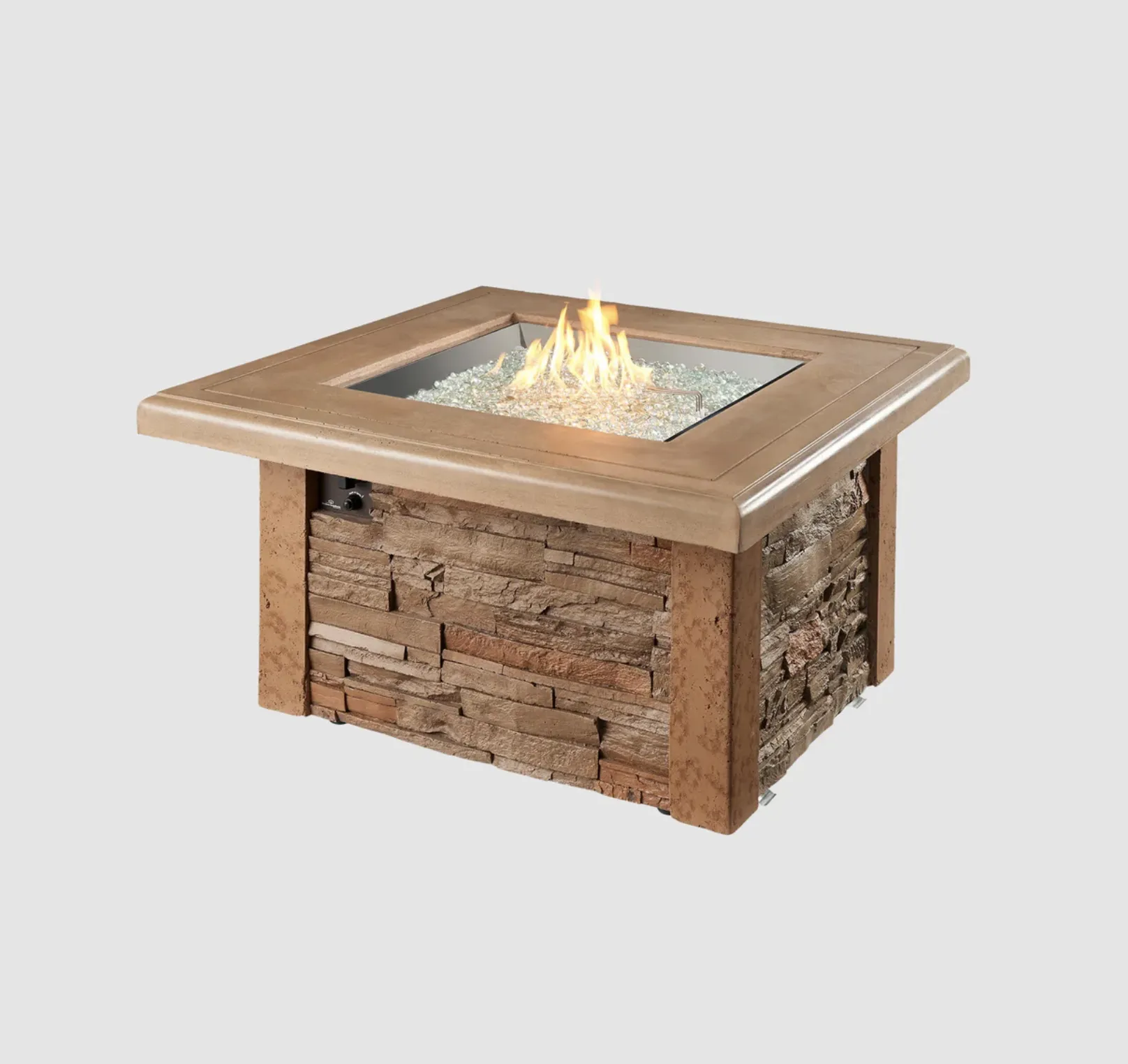Sierra Square Gas Fire Pit Table - Image 2