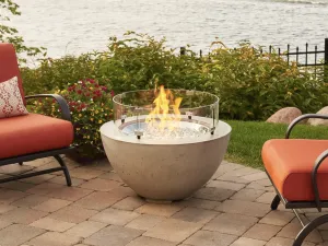 Cove Round Gas Fire Pit Bowl 29"