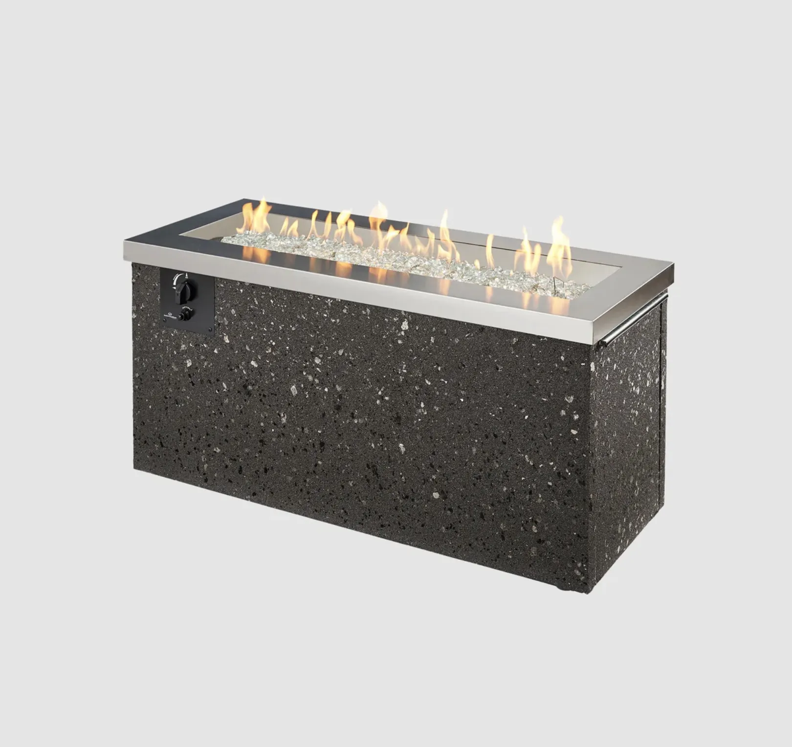 Key Largo Linear Gas Fire Pit Table