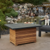 Darien Rectangular Gas Fire Pit Table - Image 3