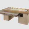 Uptown Brown Linear Gas Fire Pit Table - Image 3