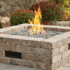 Bronson Block Square Gas Fire Pit Kit - Image 3