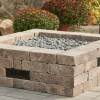 Bronson Block Square Gas Fire Pit Kit - Image 4