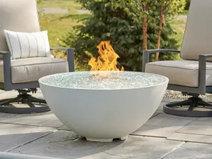 Cove Edge Round Gas Fire Pit Bowl 42"