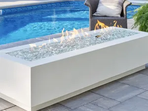 Cove Linear Gas Fire Pit Table 72"
