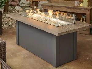 Havenwood Linear Gas Fire Pit Table 62"