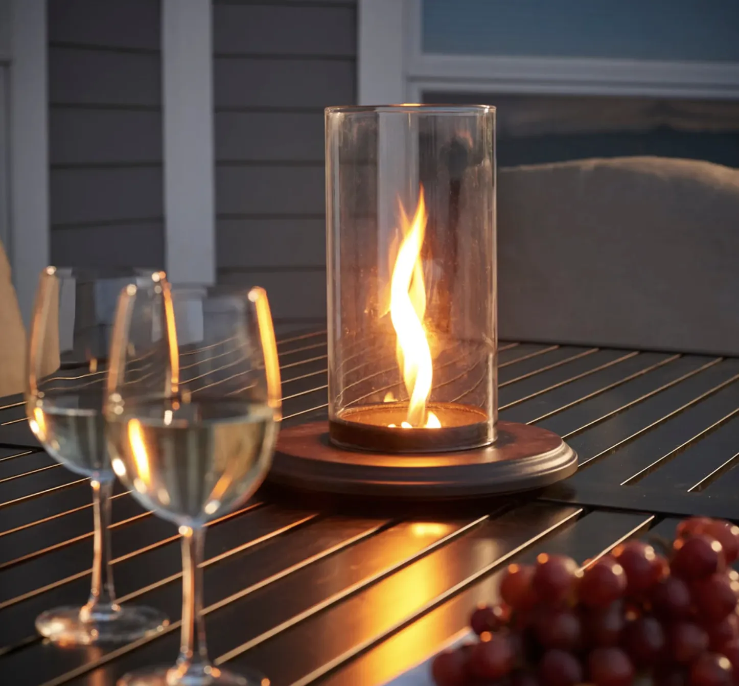Intrigue Table Top Outdoor Lantern - Image 4