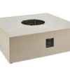 Ready to Finish Square Gas Fire Pit Kit - Image 2