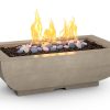 50″ X 30″ Bordeaux Rectangle Fire Bowl by American Fyre Designs - Image 2
