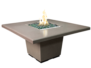 Cosmopolitan Square Dining Table by American Fyre Desings