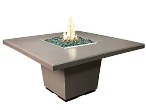 Cosmopolitan Square Dining Table by American Fyre Desings