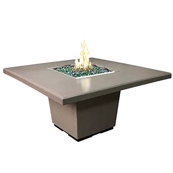 Cosmopolitan Square Dining Table by American Fyre Desings