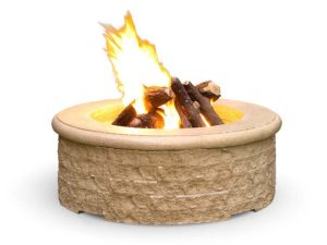 Chiseled Fire Pit by American Fyre Designs