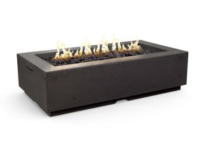 56″ X 30″ Louvre Rectangle Fire Pit by American Fyre Designs