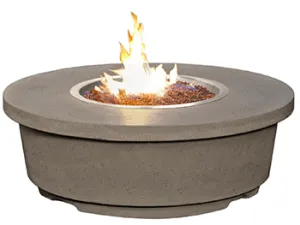 Contmepo Round Firetable by American Fyre Designs