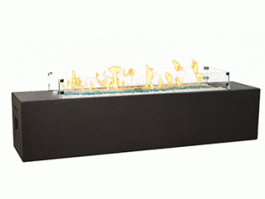 Low Milan Linear Firetable by American Fyre Designs