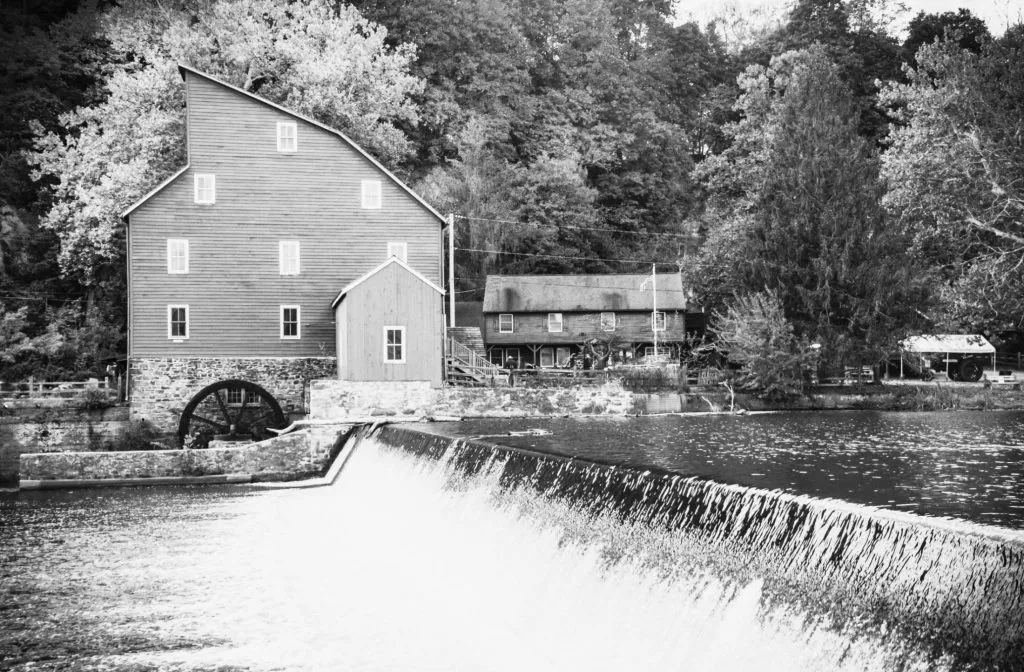 mill house next to dam
