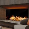 water vapor fireplace in living room