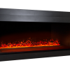 water vapor fireplace single sided