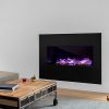 Waterplace with purple water vapor flames