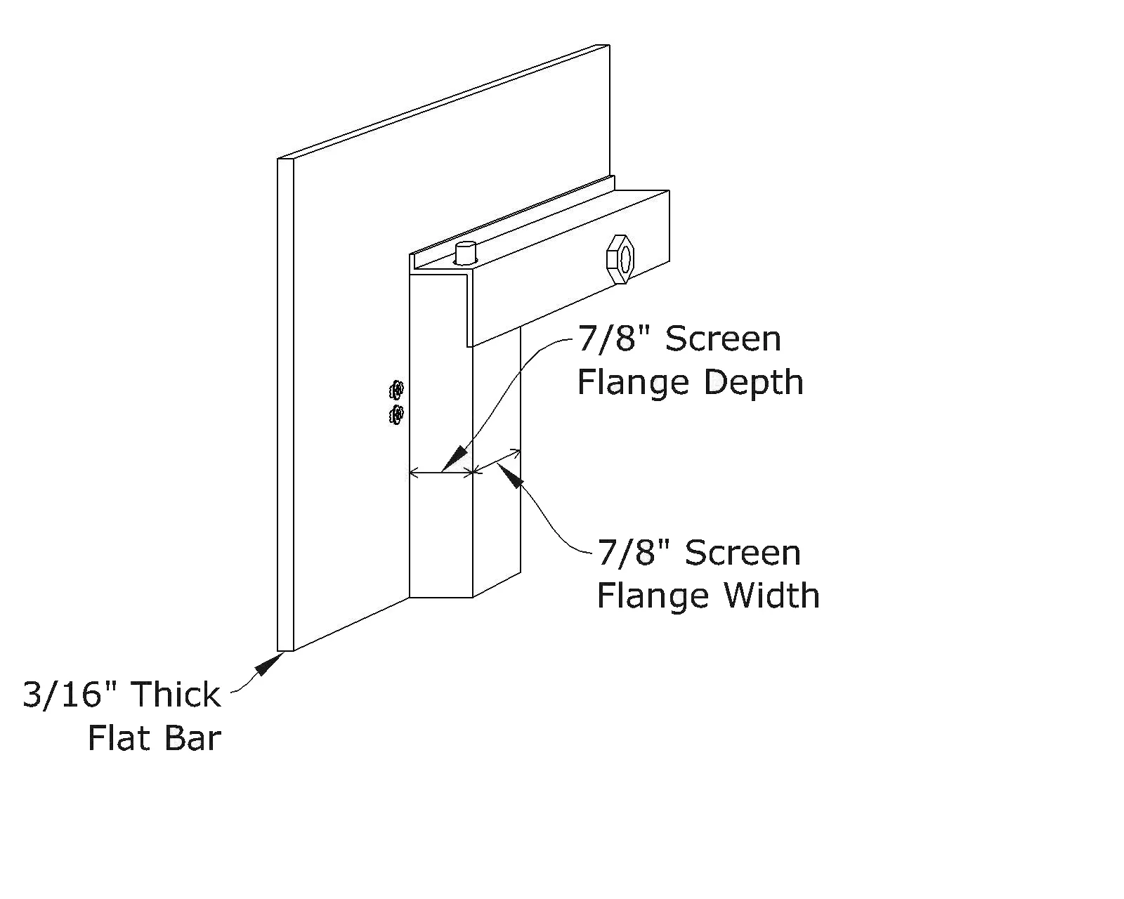 stoll industries bar iron door product dimensions