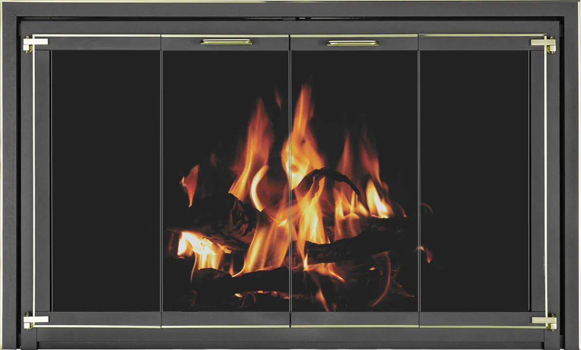 Zero Clearance Trimline Fireplace Doors - Image 3